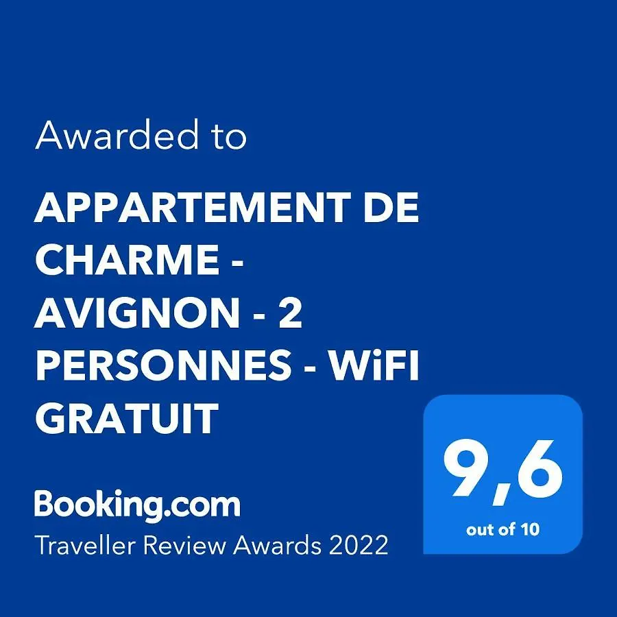 Apartment Appartement De Charme - Vue Sur Remparts - Wifi Gratuit - Parking Payant A Proximite Avignon France